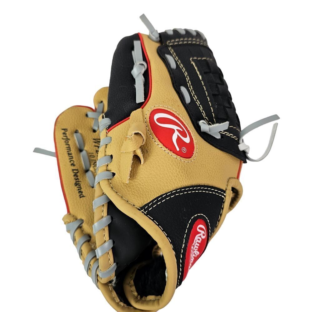 Rawlings Youth Baseball Glove 10 Inch Tan‎ & Black